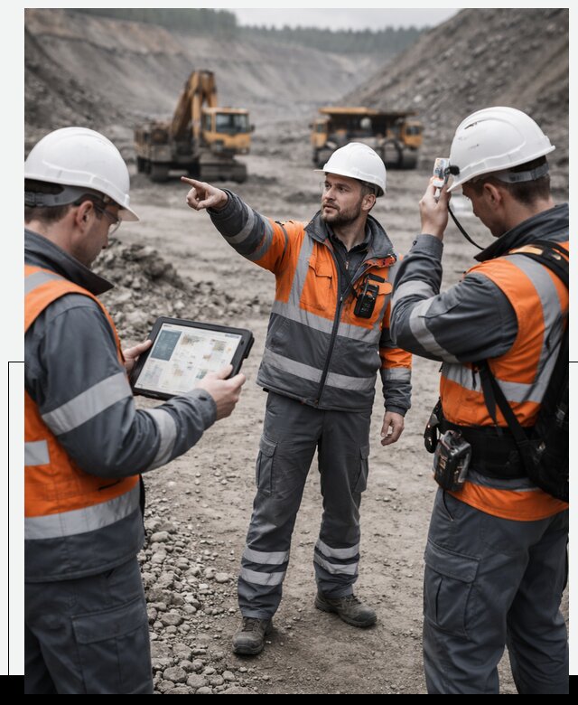 Система контроля персонала для горнодобывающей отрасли в Выксе