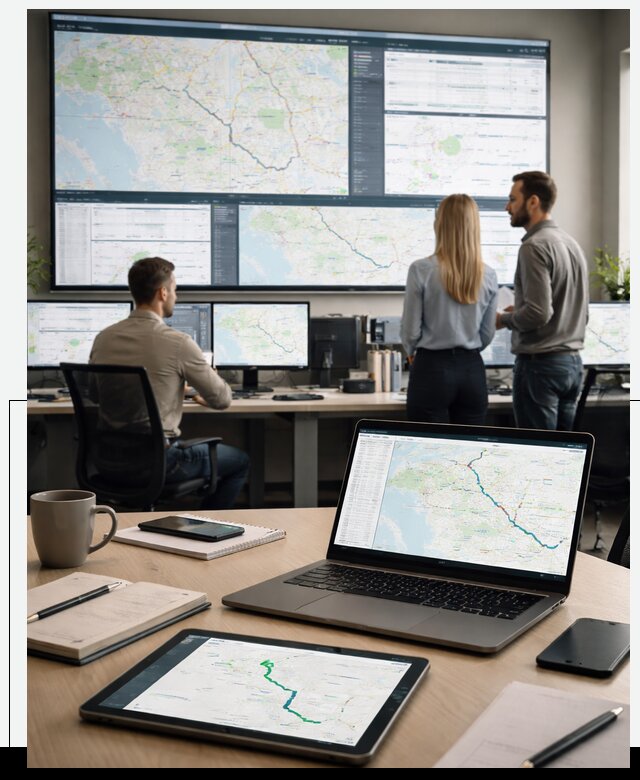 Трекинг грузов и Fleet Management, мониторинг автопарка в Выксе