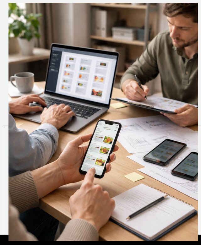 Разработка мобильного приложения торговой сети в Выксе