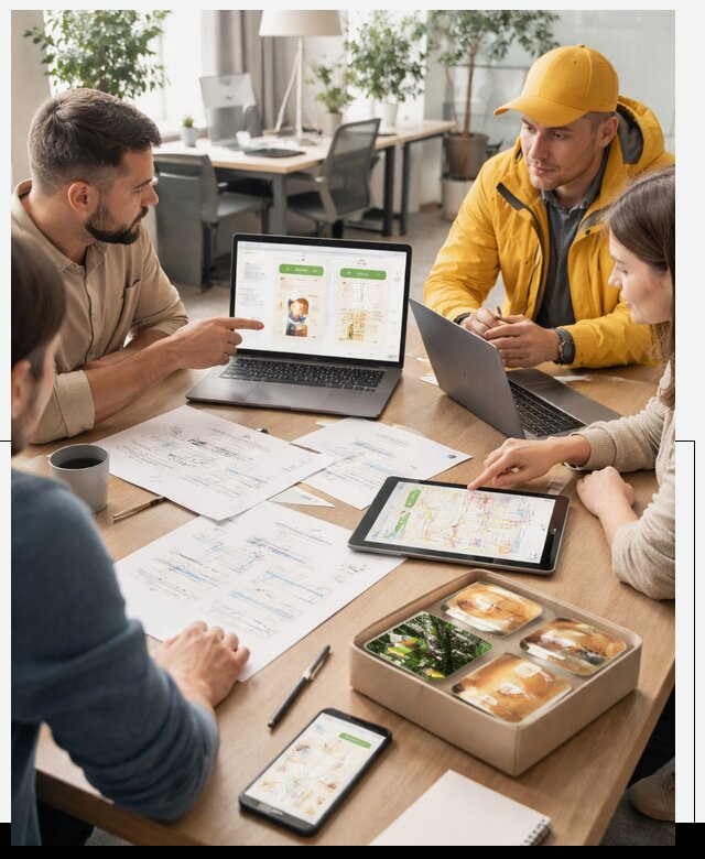 Разработка агрегатора доставки еды в Выксе от 15555 р., АвикейВкс