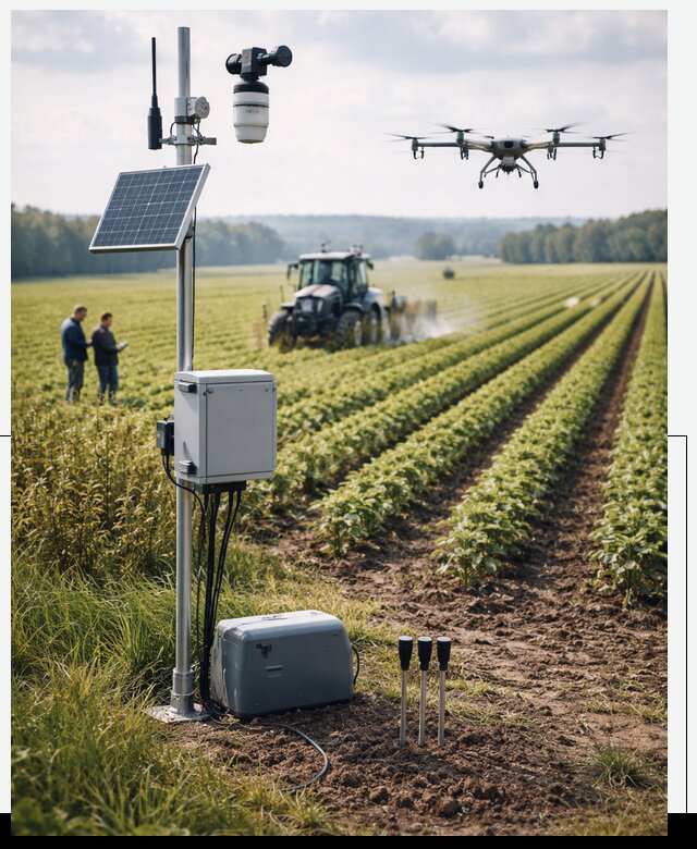 Разработка IoT мониторинга полей в Выксе от 8815 р. | АвикейВкс